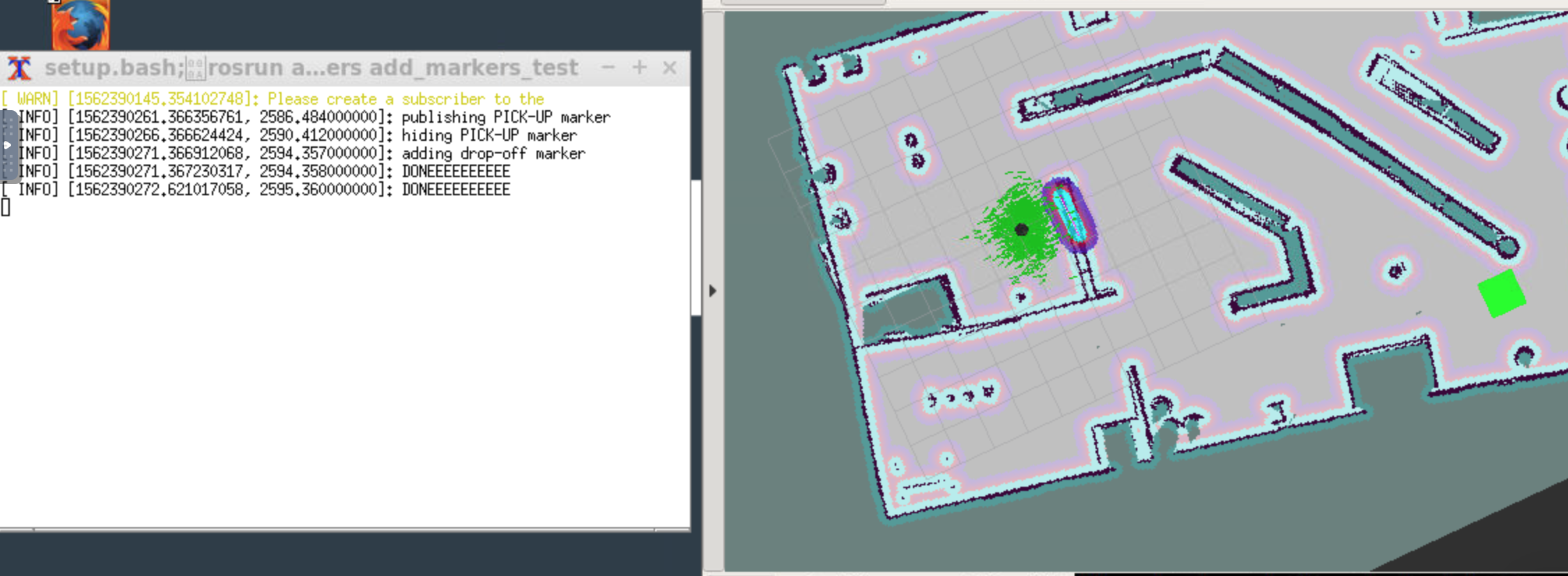 Pickup / Drop-off Marker